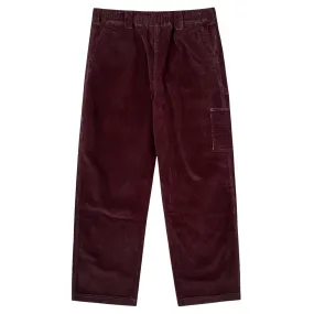 Bronze 56k Corduroy Relaxed Pants - Burgundy