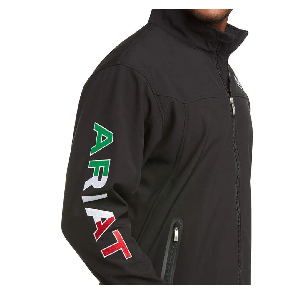 10031424 Ariat Men's Mexico Team Jacket - Black