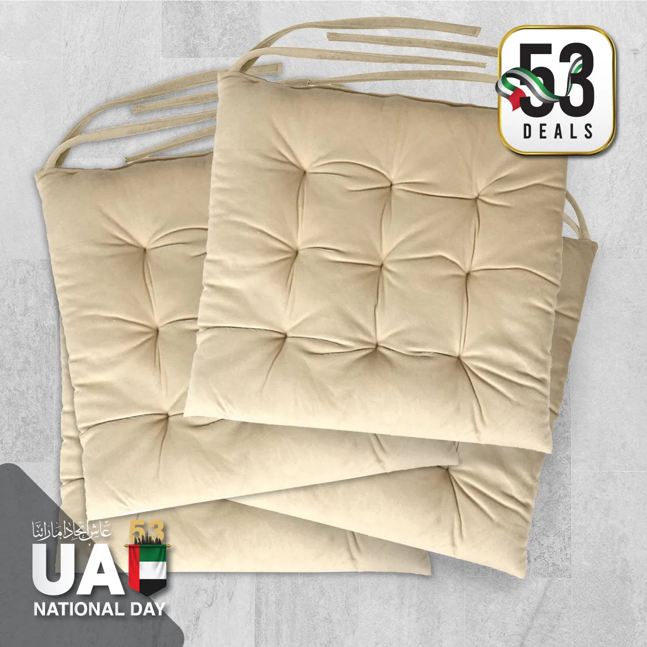 53 Deals on UAE’s 53rd National Day – Exclusive Offer on Chair Cushion Sets Deal 29