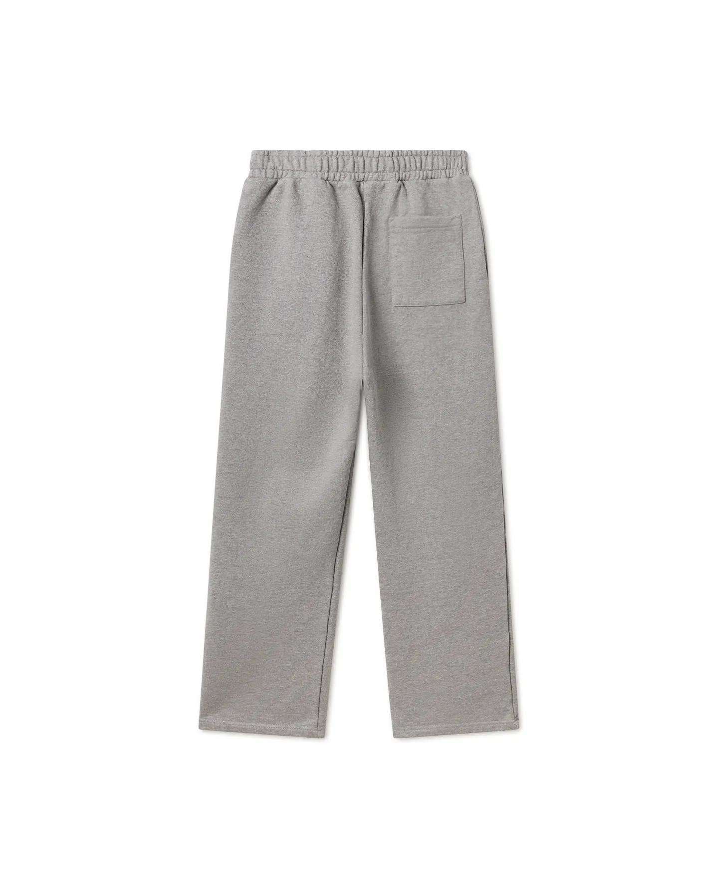 600 GSM 'Ash Gray' Straight-leg Pants