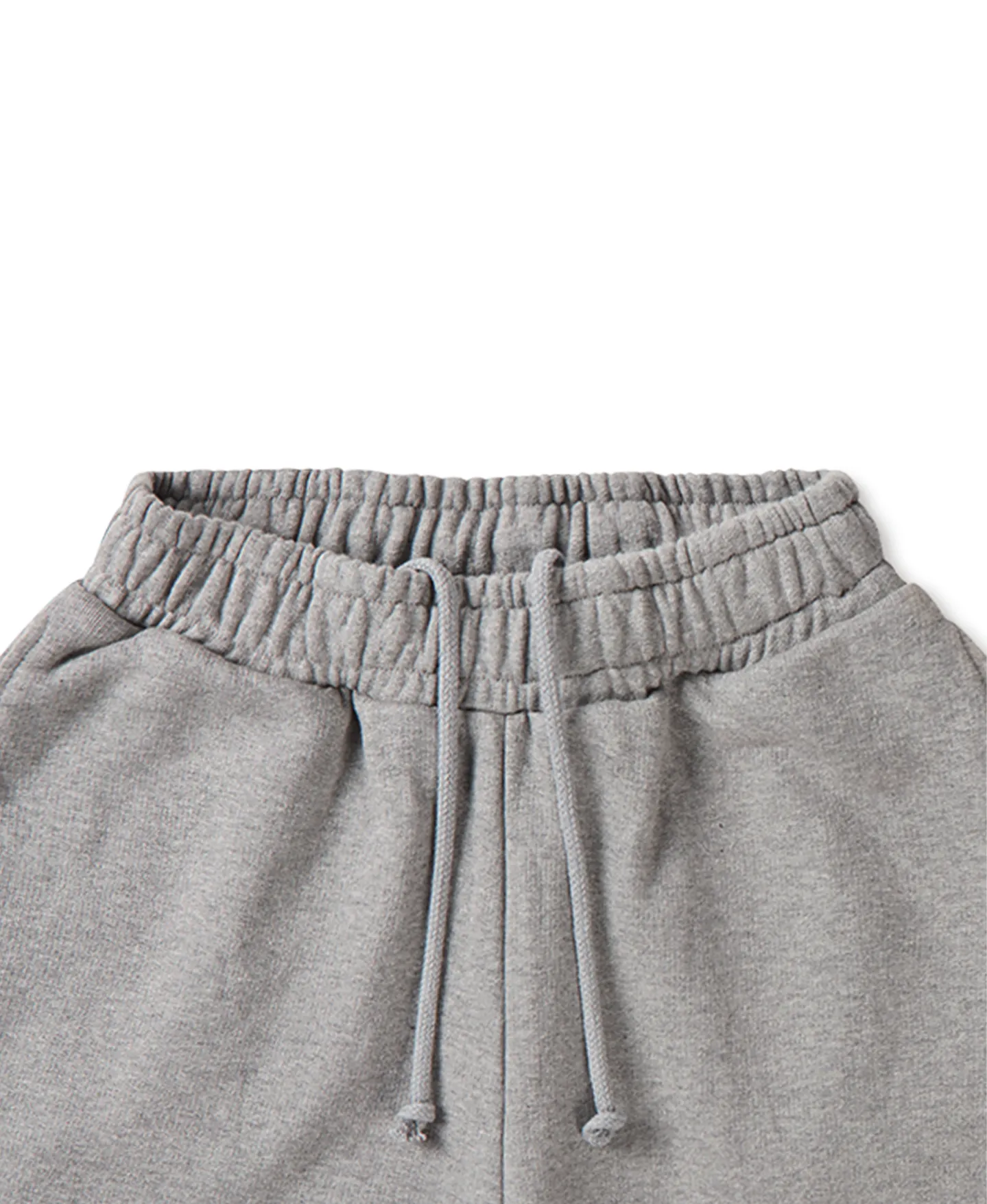 600 GSM 'Ash Gray' Straight-leg Pants