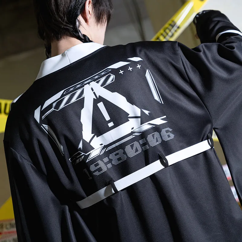 ACDC RAG “Error Code” kimono jacket