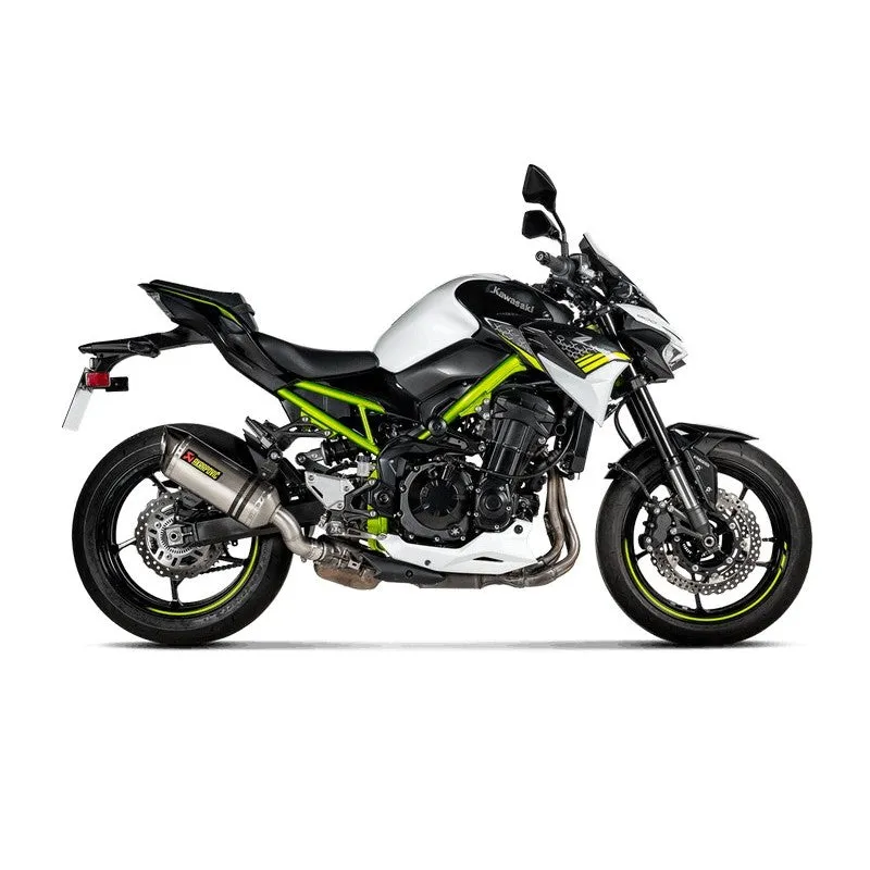 AKRAPOVIC S-K9SO10-HZT Slip-On Line (Titanium) for KAWASAKI Z900 2017-2019