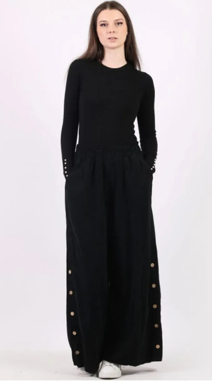 Anne   Kate Corduroy Wide Leg Pants