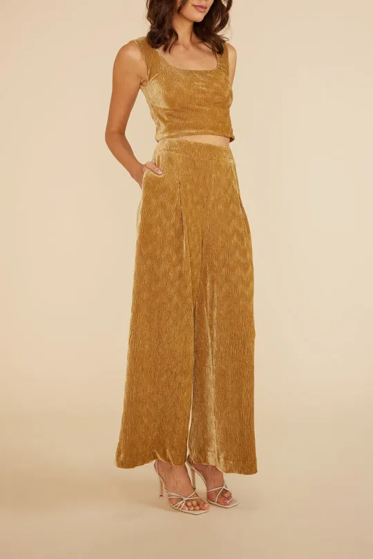 Arianna Pants in Gold