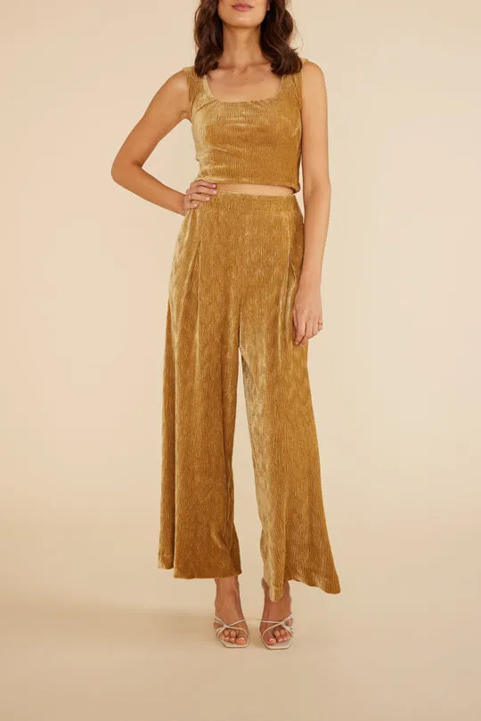 Arianna Pants in Gold