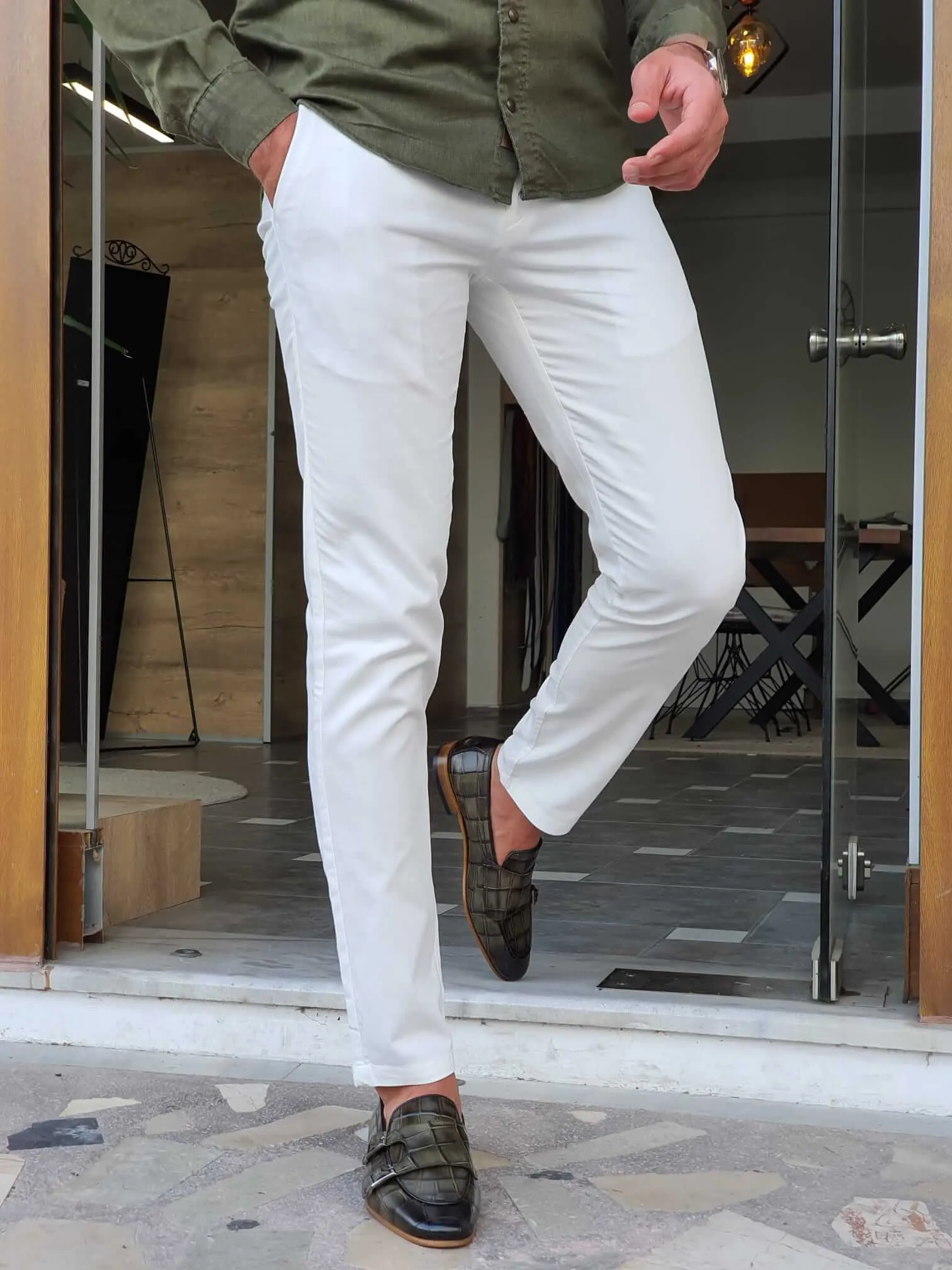 Aslan White Pants