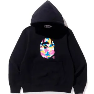 Bape x Anti Social Social Club LA Exclusive City Camo Pullover Hoodie- Black/Multi