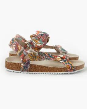 Belinda Mini Sandal Liberty Print - Pineapple