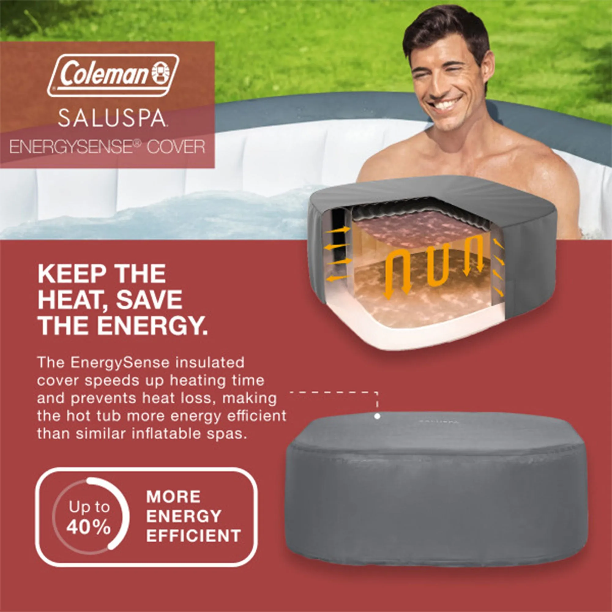 Bestway Coleman Hawaii Inflatable Hot Tub   Bestway SaluSpa Non Slip Spa Seat