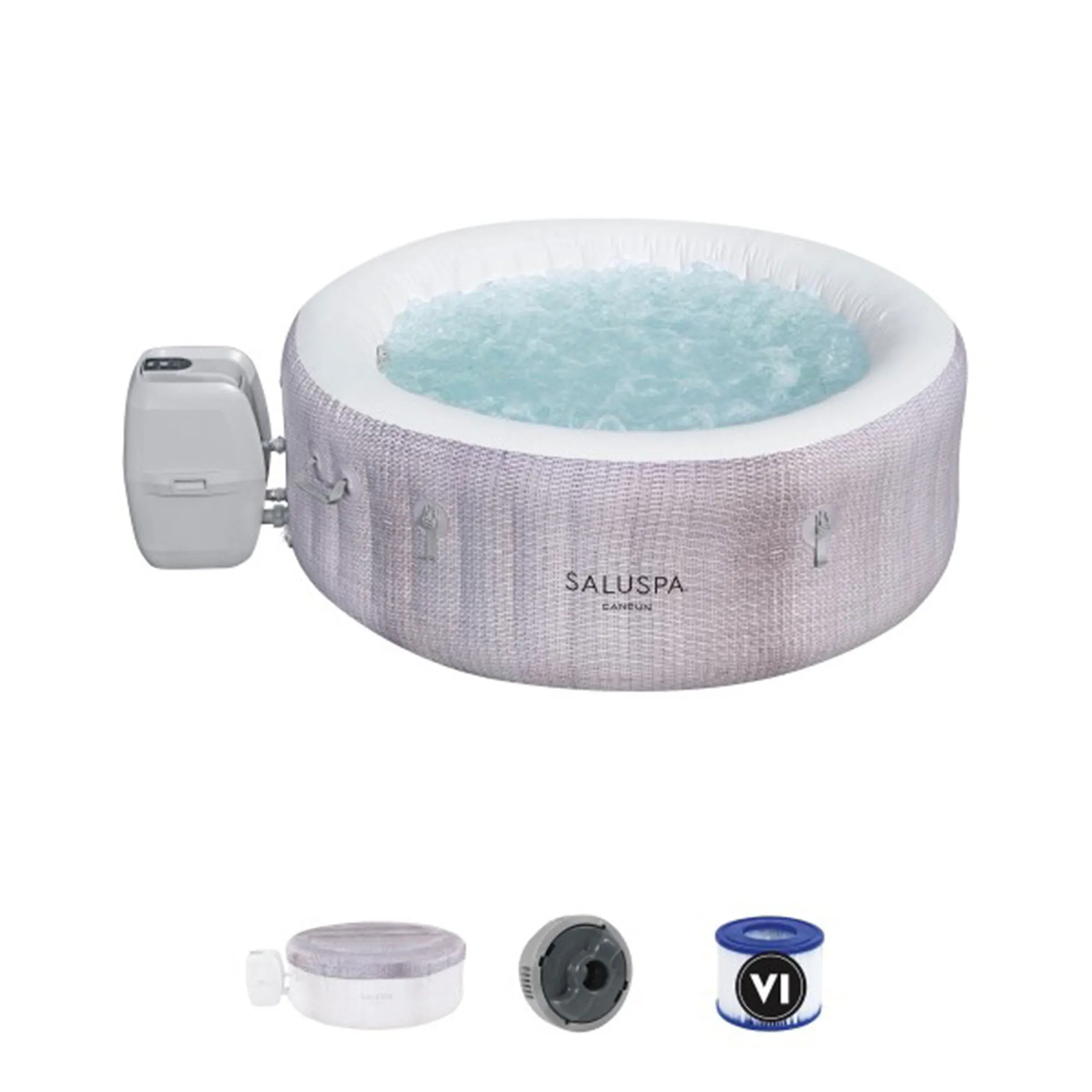 Bestway SaluSpa Cancun Inflatable Hot Tub   Bestway SaluSpa Non Slip Spa Seat