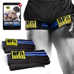 BFR BANDS Blood Flow Restriction Bands, Exercise Straps for Occlusion Training, Gym Workout & Weight Lifting, Resistance Bands Help Increase Muscle Mass in Women & Men