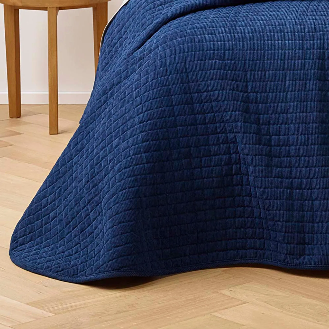 Bianca Turin Indigo Coverlet Set Navy