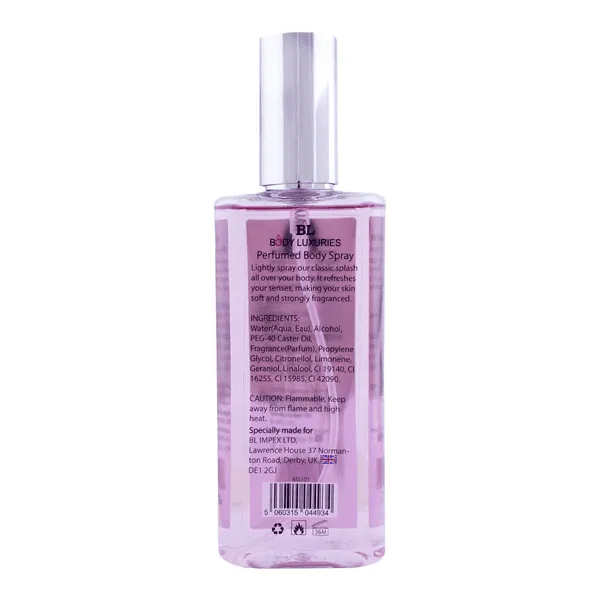 BODY LUXURIES XXX FOR HIM PERFUME BODY SPRAY 200ML