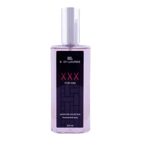 BODY LUXURIES XXX FOR HIM PERFUME BODY SPRAY 200ML