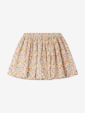 Bonpoint Girls Suzon Floral Skirt in Multicolour