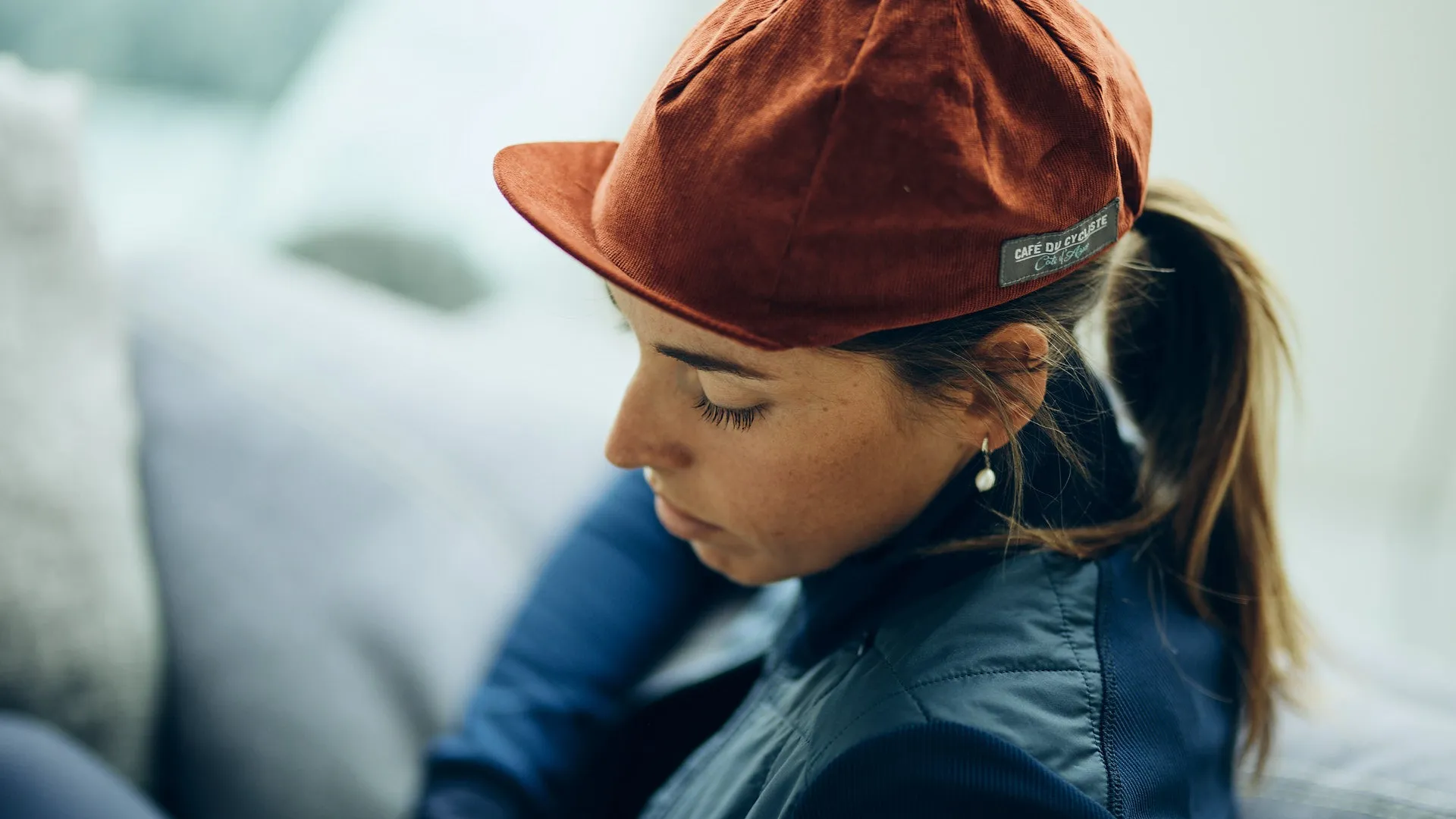 Café du Cycliste Velvet Cap