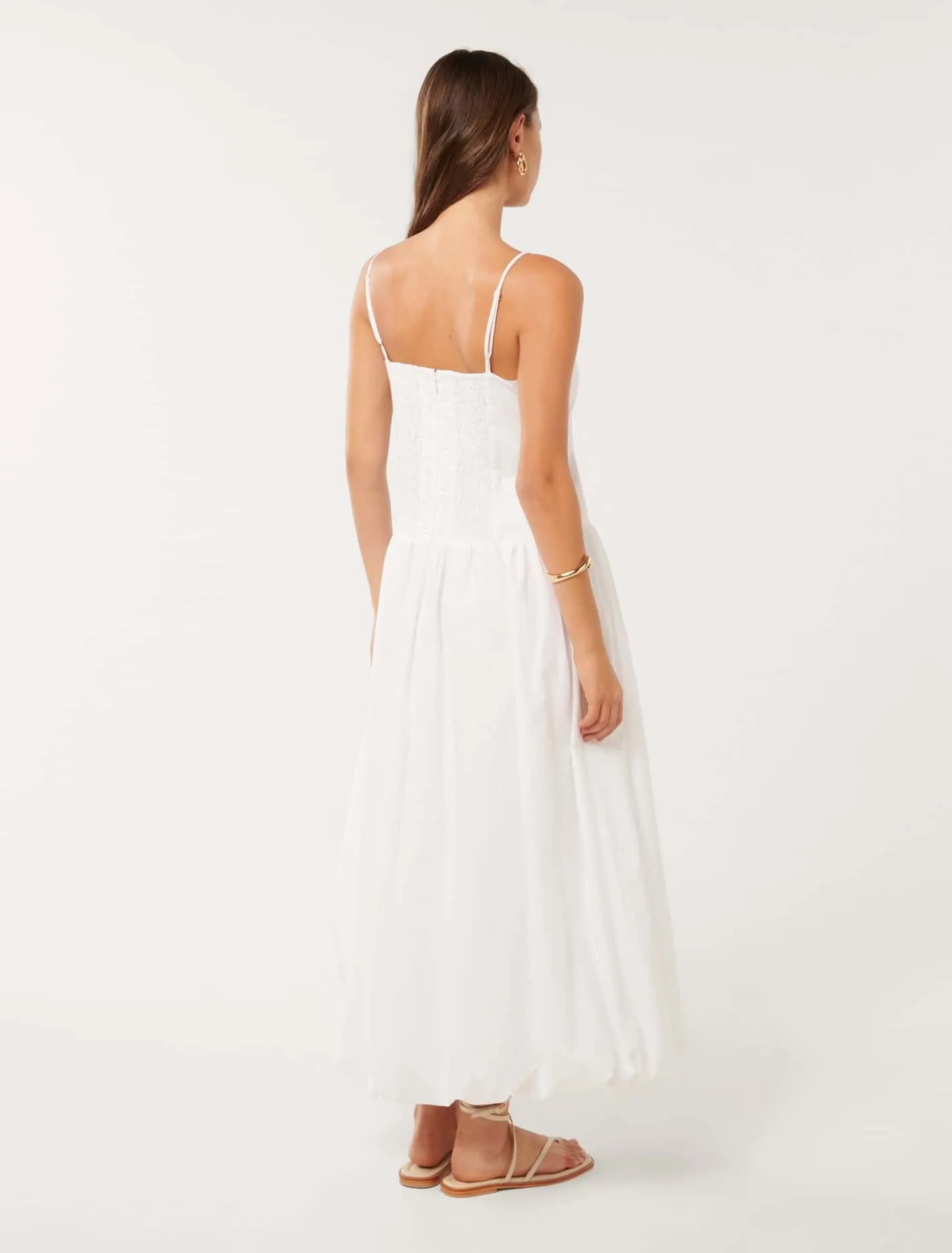 Camila Hem Midi Dress