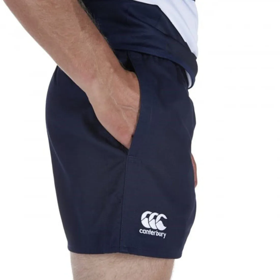 CANTERBURY PROFESSIONAL MEN'S COTTON SHORT NAVY