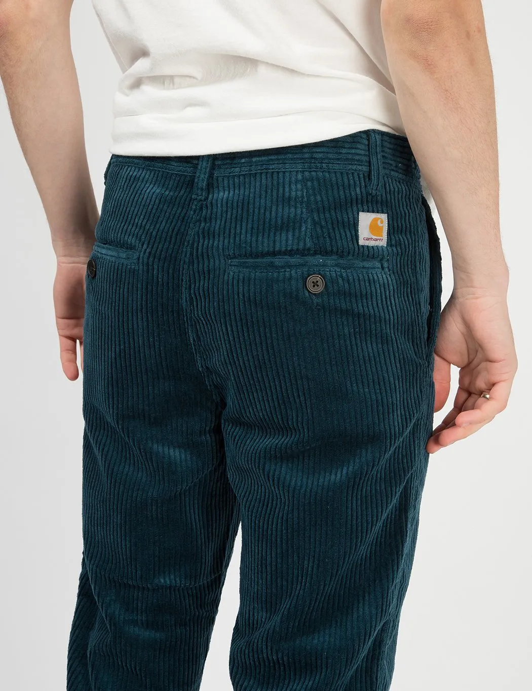 Carhartt-WIP Menson Pant (Corduroy) - Duck Blue