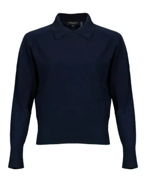 Cashmere Point Collar Pullover