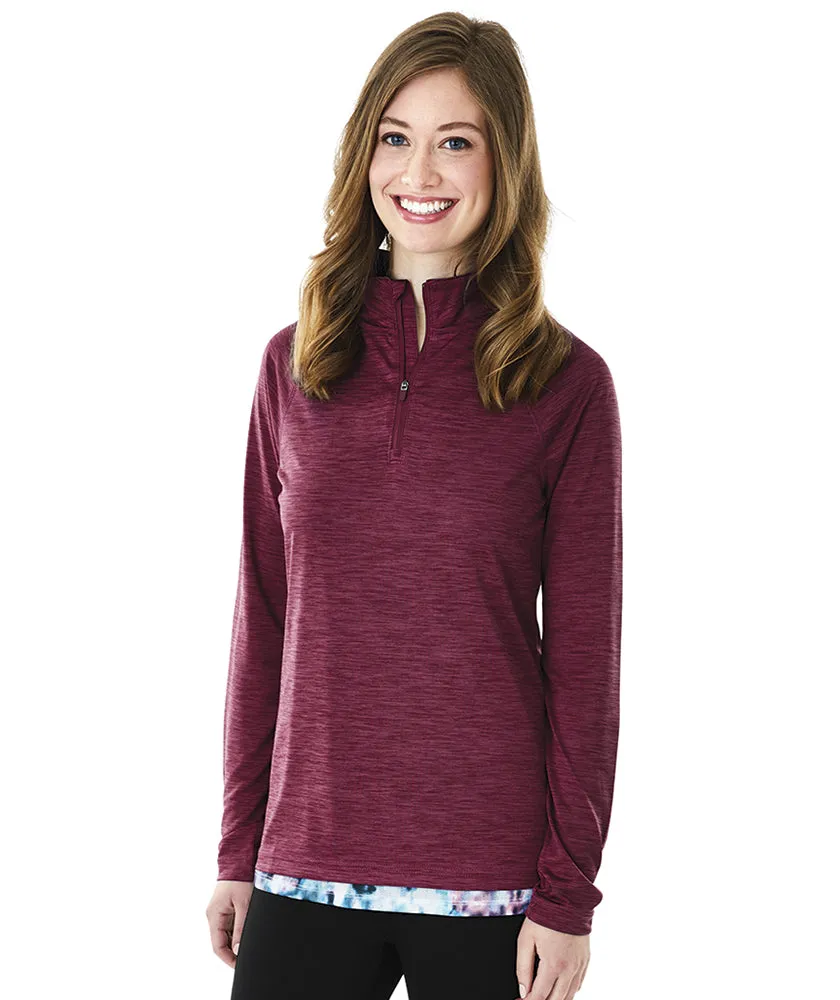 Charles River Women's Space Dye Performance Pullover