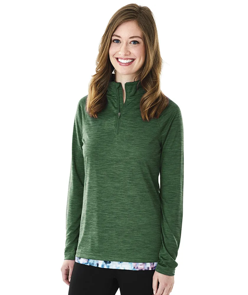 Charles River Women's Space Dye Performance Pullover