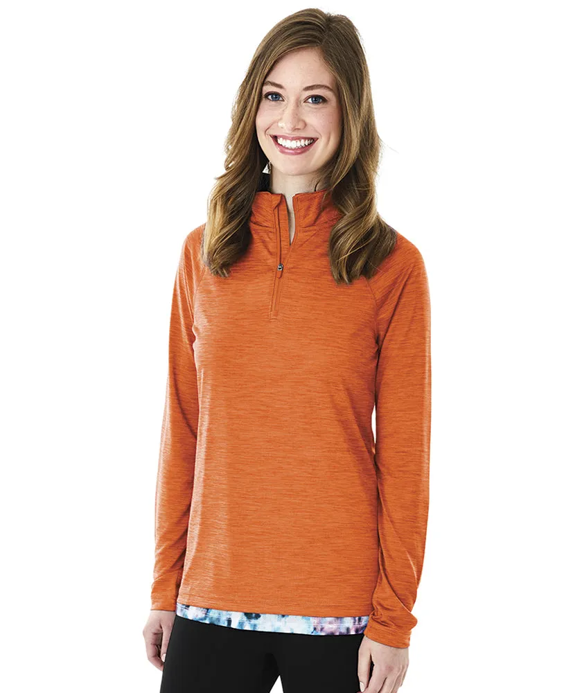 Charles River Women's Space Dye Performance Pullover