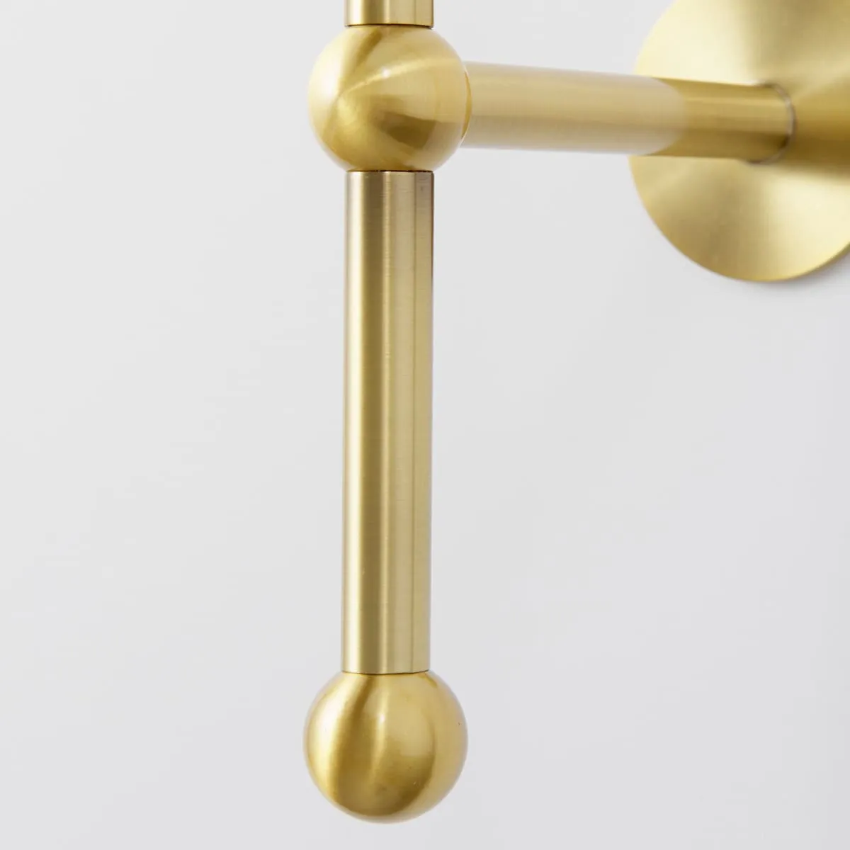 Chester Wall Sconce Gold Metal | Cream Shade