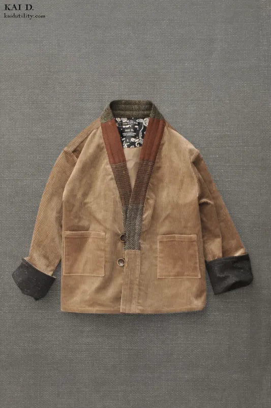 Children's Kimono Jacket - Corduroy - L