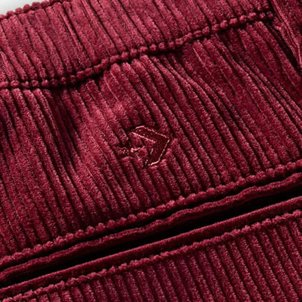 Converse Cons x IRAK NYC Corduroy Pants-Burgundy