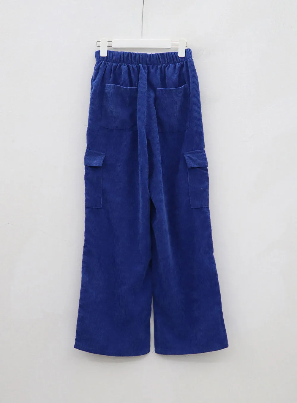 Corduroy Cargo Track Pants BJ317