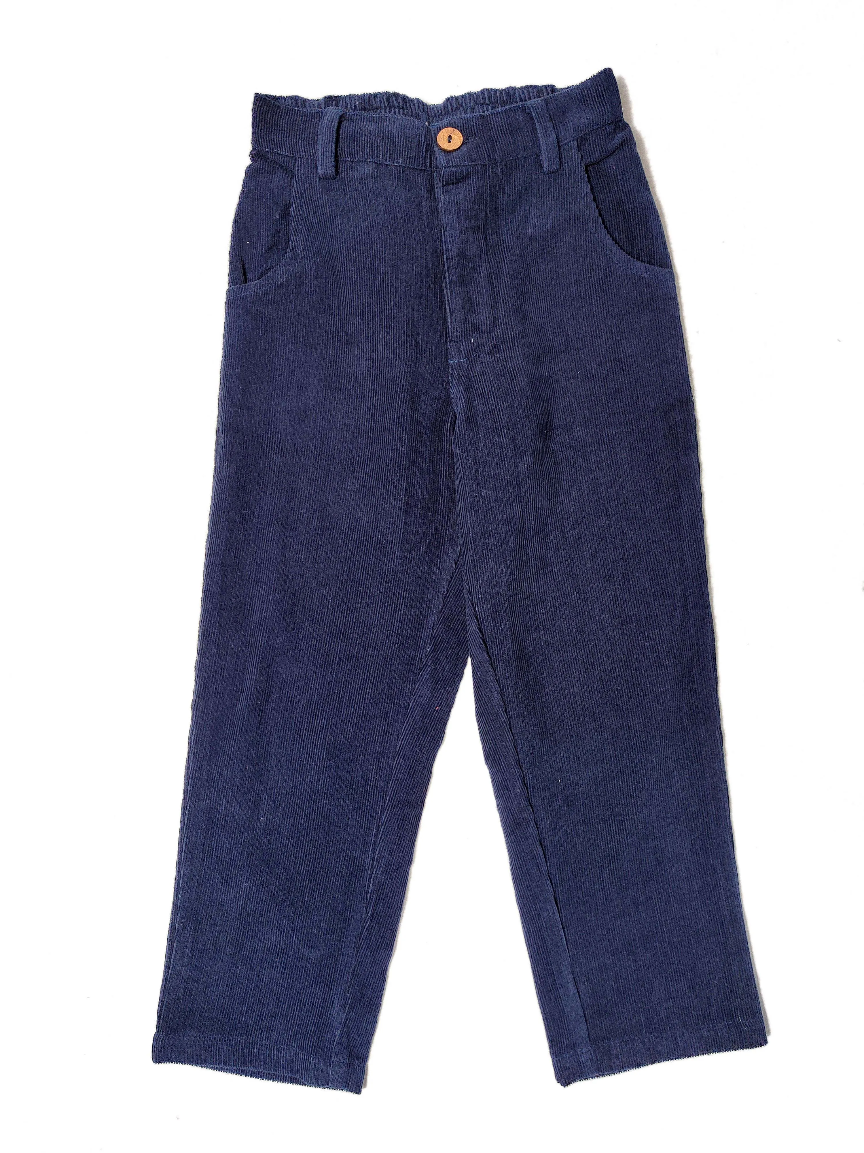 Corduroy Pants - Navy