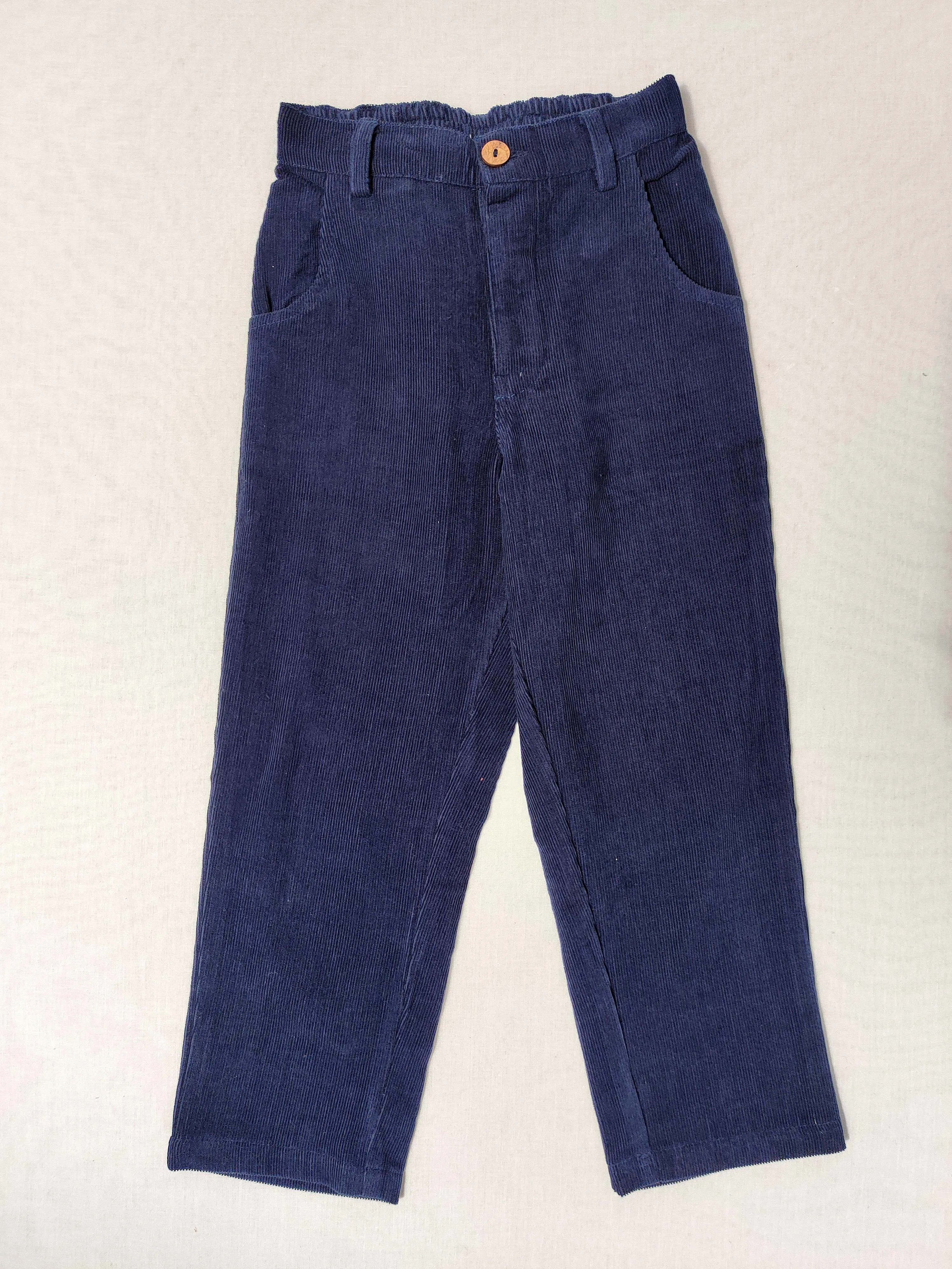 Corduroy Pants - Navy