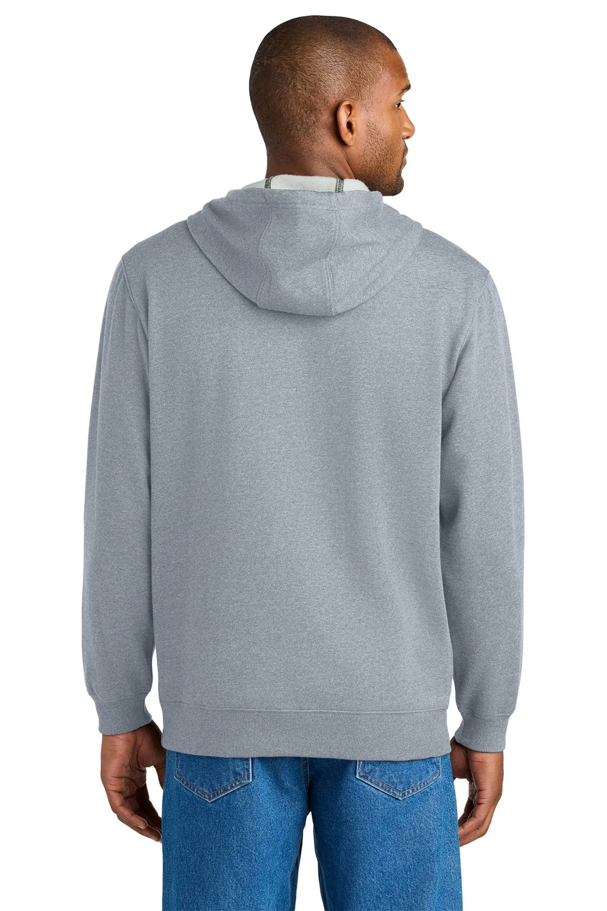 CornerStone Tough Fleece Custom Pullover Hoodies, Heather Grey