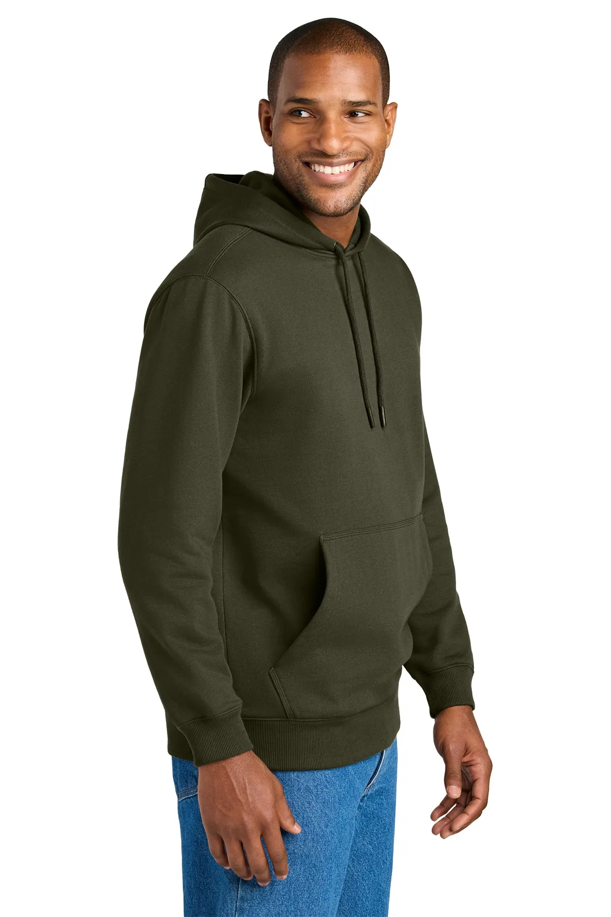 CornerStone Tough Fleece Custom Pullover Hoodies, Tundra Green