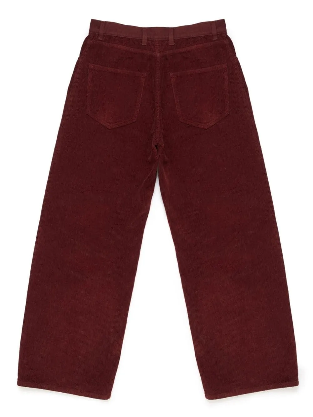 COUNTY LABEL CORDUROY WIDE PANTS