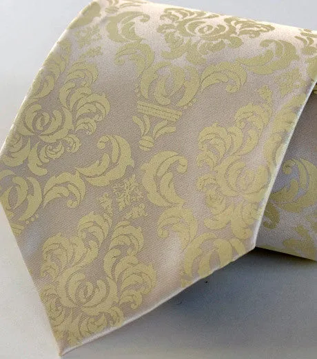 Damask Print Necktie