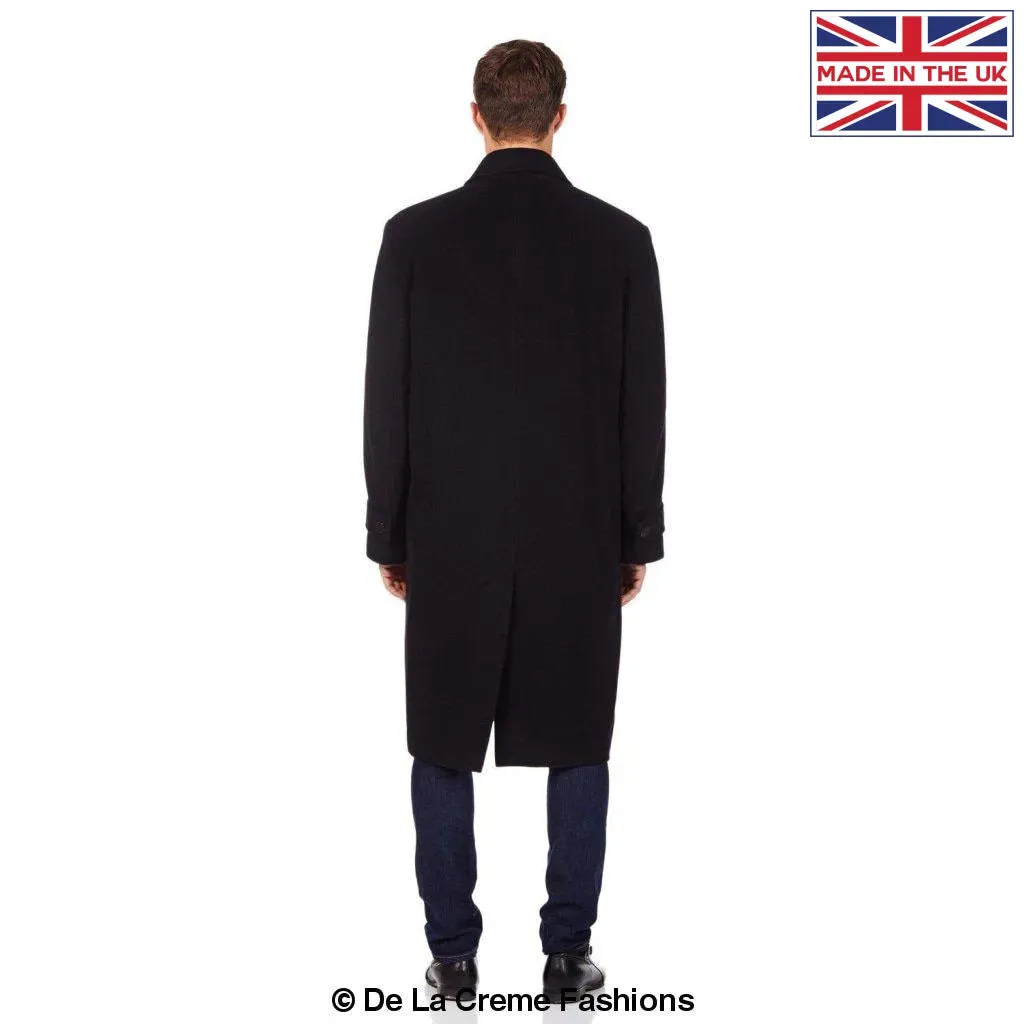 De La Creme MAN - Wool & Cashmere Long Formal Overcoat