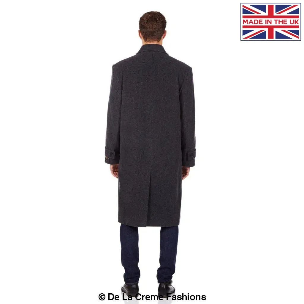 De La Creme MAN - Wool & Cashmere Long Formal Overcoat