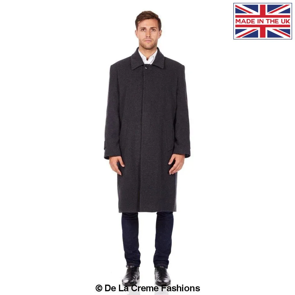 De La Creme MAN - Wool & Cashmere Long Formal Overcoat