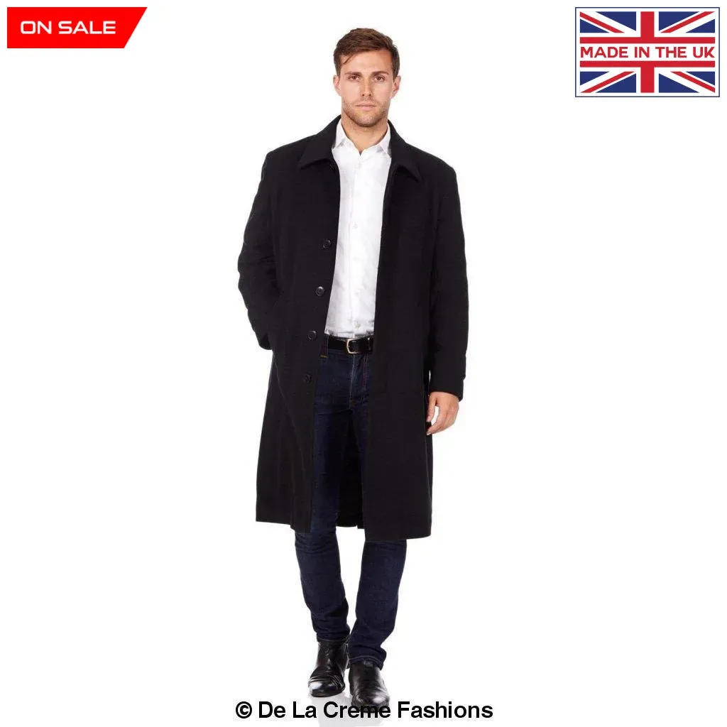 De La Creme MAN - Wool & Cashmere Long Formal Overcoat