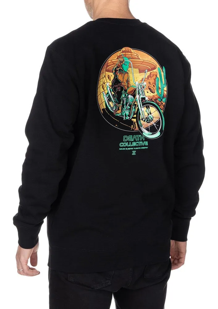 DEATH COLLECTIVE Believe Crew Neck Sweatshirt