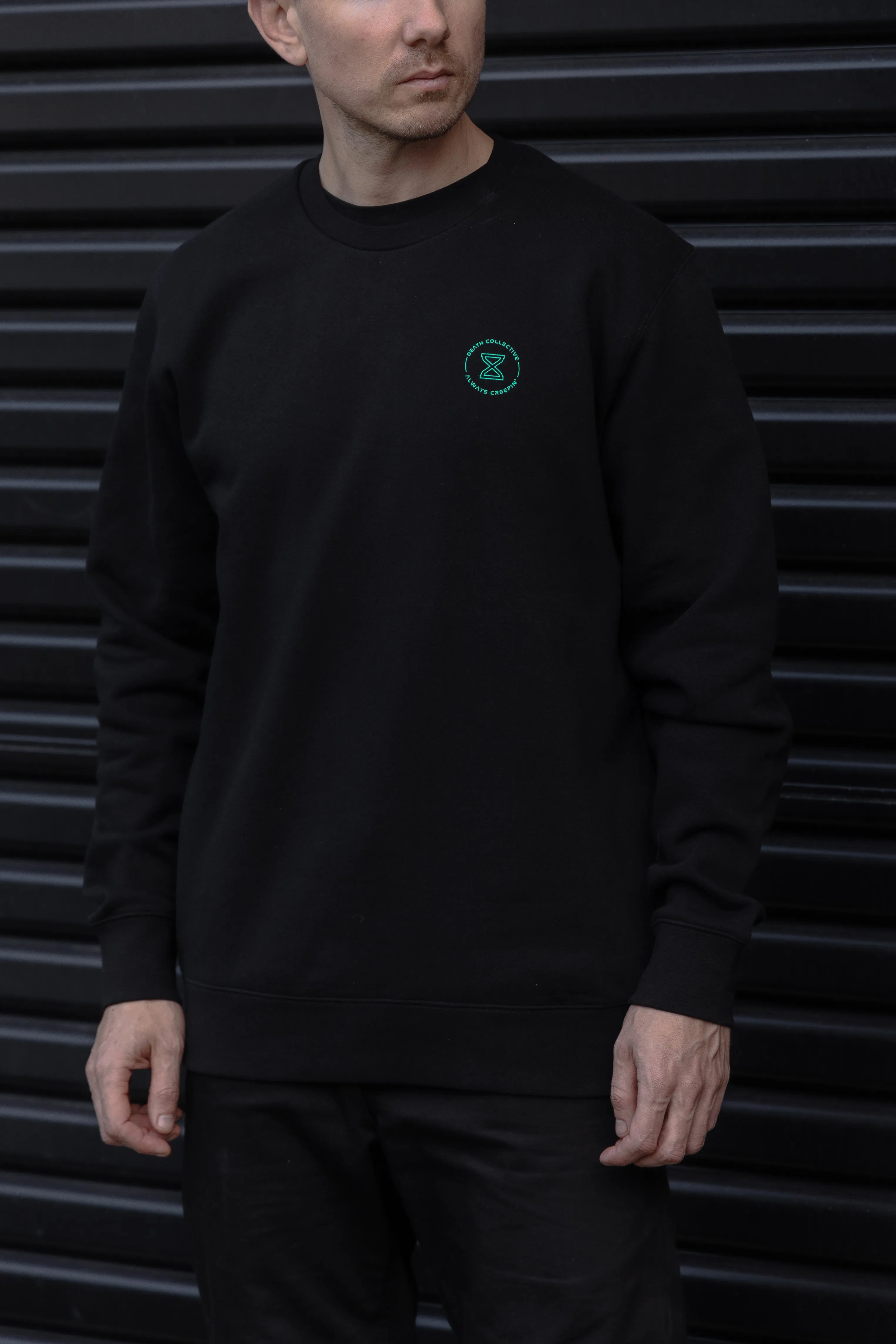 DEATH COLLECTIVE Believe Crew Neck Sweatshirt