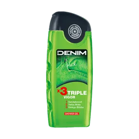 DENIM MUSK TRIPLE SHOWER GEL 250ML