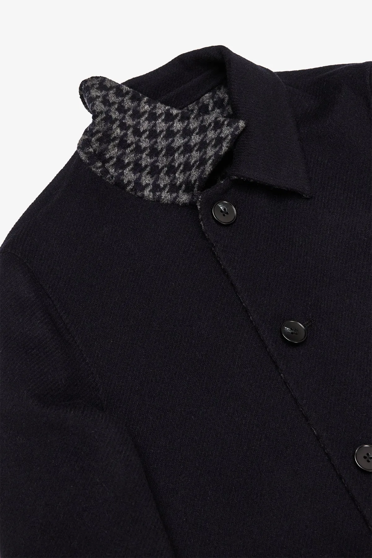 Dixon - Navy Overcoat