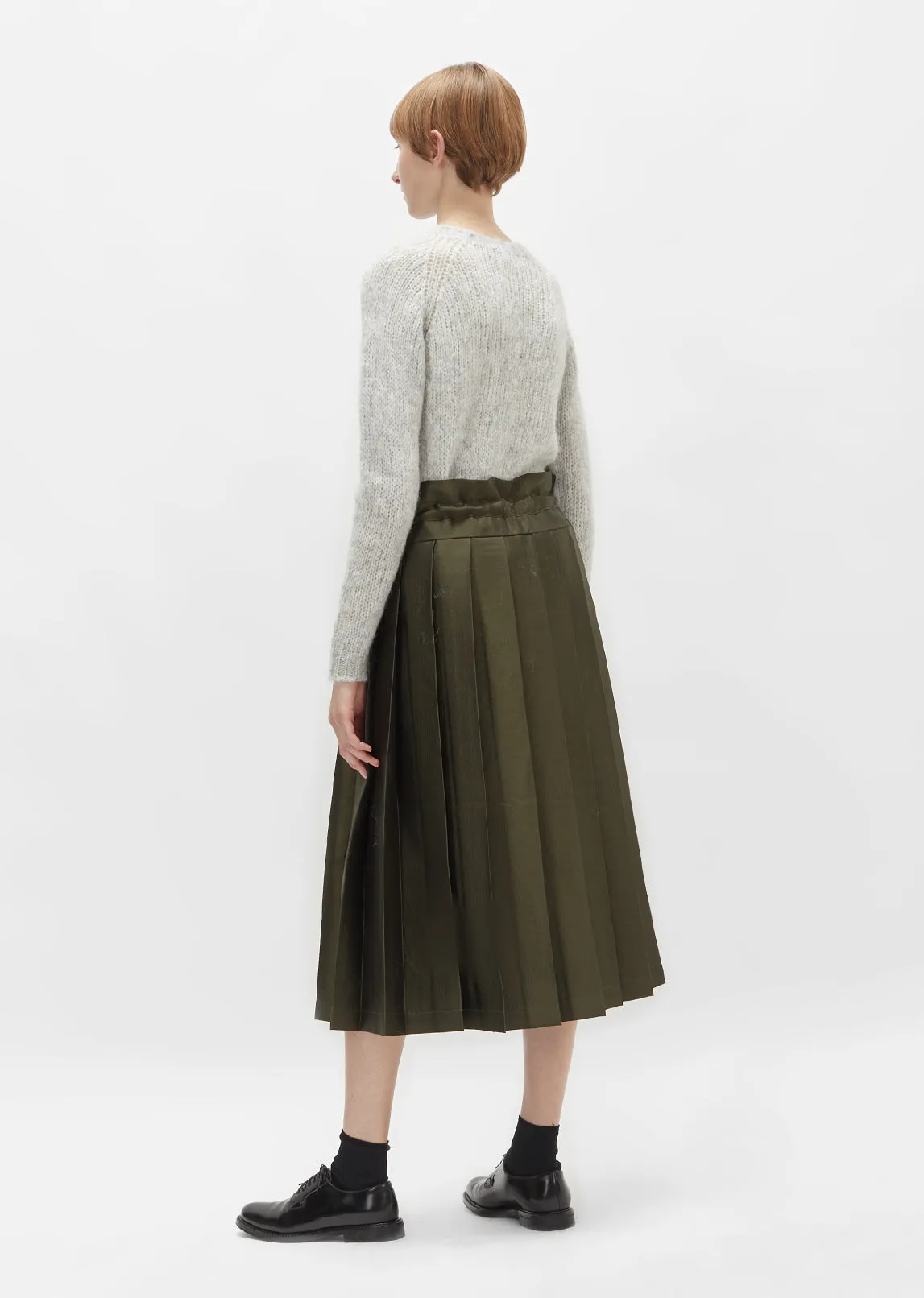 Double Pleated Skirt