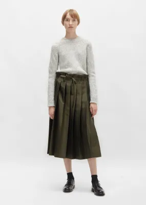 Double Pleated Skirt