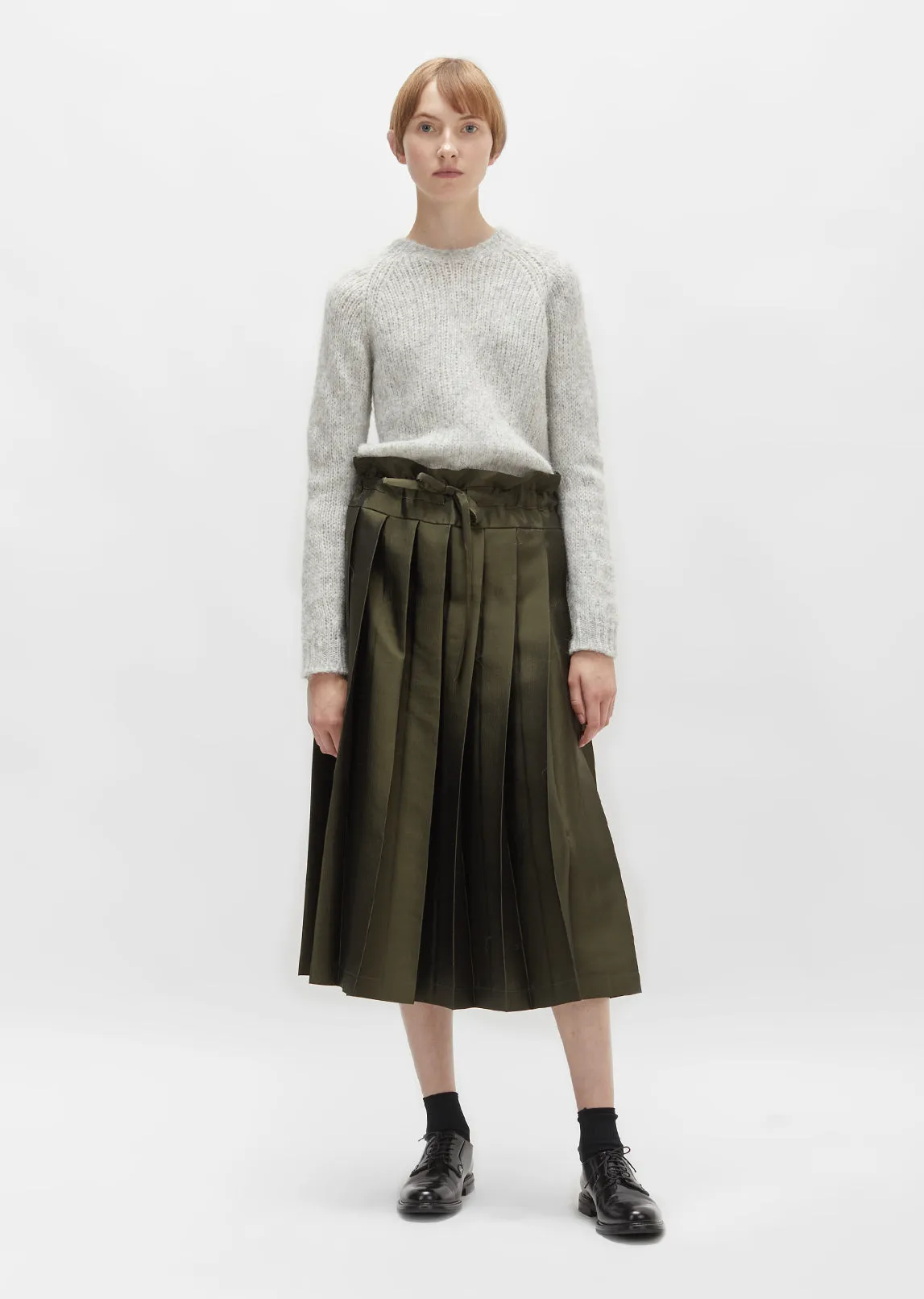 Double Pleated Skirt