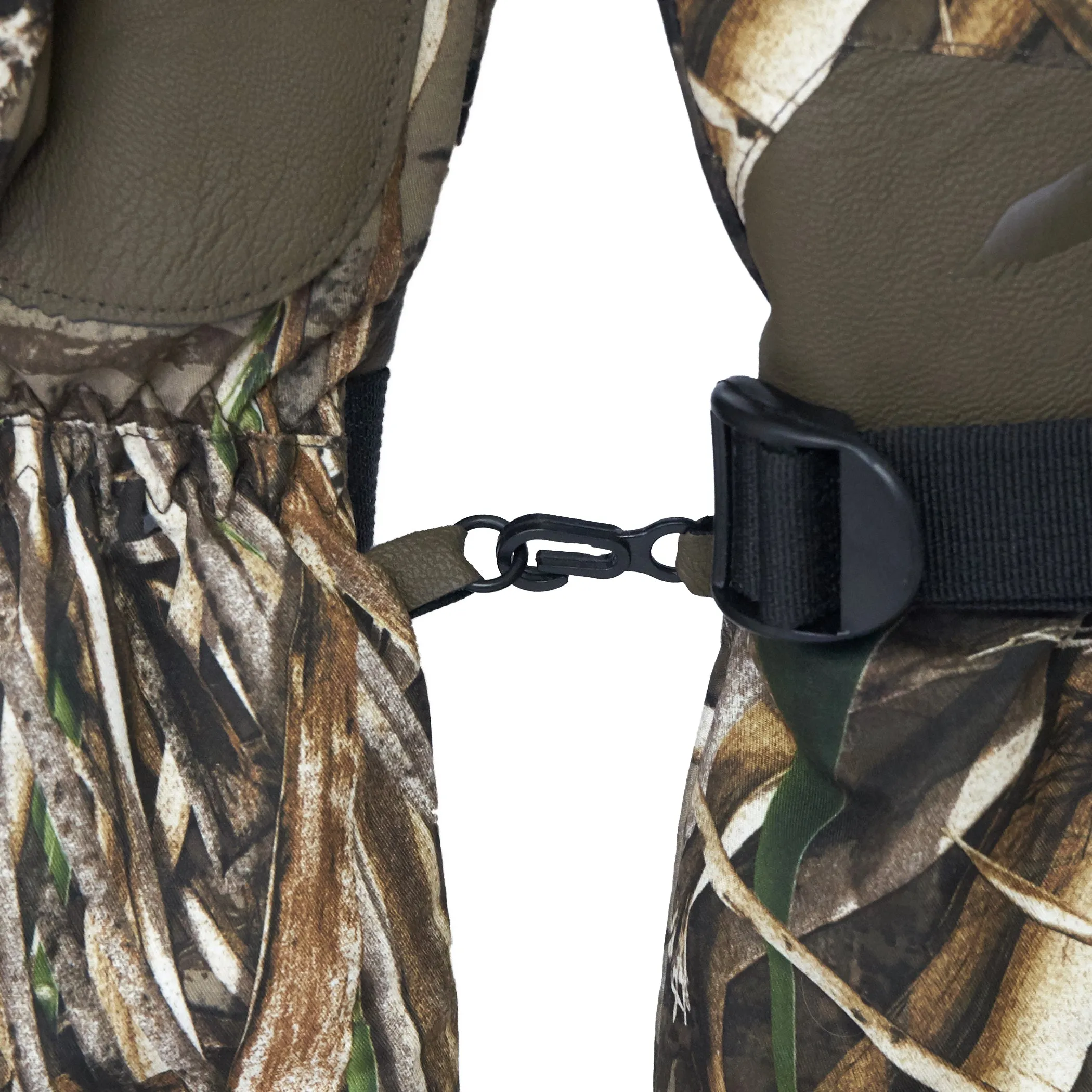 Duck Commander x Hot Shot Men's Single-Reed Realtree Max-5 Camo Glove